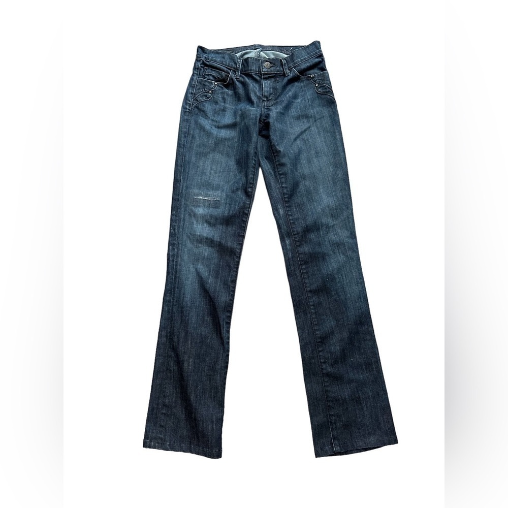 Citizens of Humanity Jean Ava stretch low waist strait leg size 27